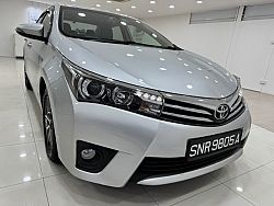 Toyota Corolla Altis 1.6L CVT Elegance LED Keyless Silver 2015